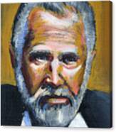 The Most Interesting Man In The World Canvas Print