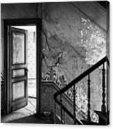 The Mystery Room - Urban Decay Bw Canvas Print