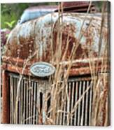 The Old Ford Tractor Canvas Print