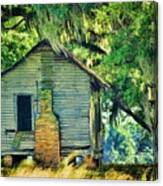 The Old Slaves Quarters Canvas Print
