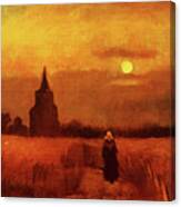 The Old Tower In The Fields Canvas Print