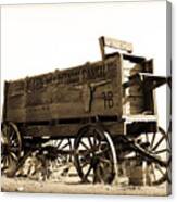 The Old Wagon Canvas Print