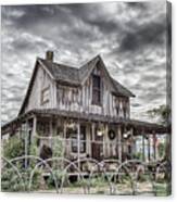 The Old Wood House Rogue Valley Oregon Canvas Print