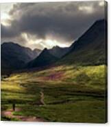 The Path To The Fairy Pools Canvas Print
