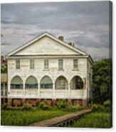 The Pelican Inn With Boardwalkthe Canvas Print