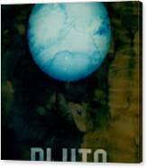 The Planet Pluto Canvas Print