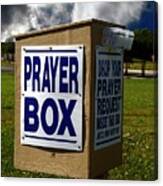 The Prayer Box Canvas Print