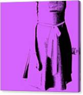 The Purple Dress Canvas Print