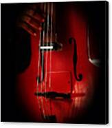 The Red Cello Canvas Print