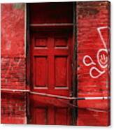 The Red Door Bar Canvas Print
