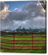 The Red Gate Canvas Print