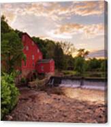 The Red Mill Canvas Print