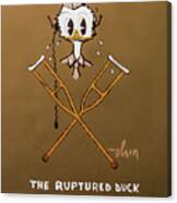 The Ruptured Duck Canvas Print