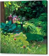 The Secret Garden Canvas Print