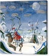 The Snow Queen Canvas Print