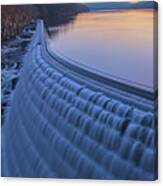 The Spillway At Dawn Canvas Print