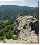The Spine Of The Mountain - Rough Rocks And Vistas Canvas Print