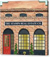 The Stamps Real Estate Co. Canvas Print