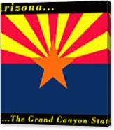 The State Flag Of Arizona Canvas Print