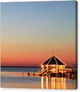 The Sunset Grill Canvas Print