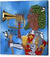 The Trumpiter Canvas Print
