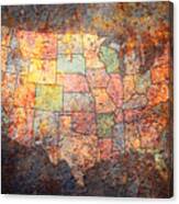 The United States Canvas Print