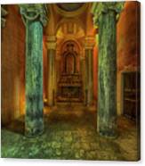 The Yellow Light Church 2 - La Chiesa Della Luce Gialla 2 Canvas Print