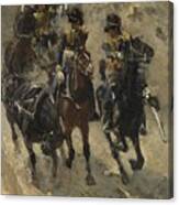 The Yellow Riders, George Hendrik Breitner, 1885 - 1886 Canvas Print