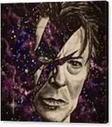 There's A Starman Waiting In The Sky Canvas Print