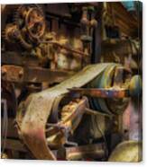 Threshing Machine Circa 1906 Canvas Print