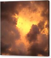 Thunderous Sunset Canvas Print