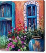 Tiled Window Canvas Print