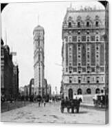 Times Square, 1908 Canvas Print