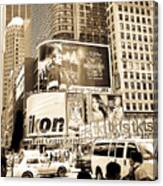 Times Square New York Canvas Print
