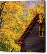Tingler's Mill In Fall Canvas Print