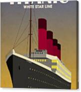 Titanic Ocean Liner Canvas Print