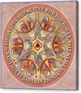To See As Love Sees Mandala Prayer Canvas Print