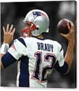 Tom Brady Patriots Super Bowl 2 Canvas Print