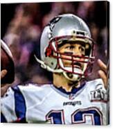 Tom Brady - Touchdown Canvas Print