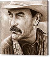 Tom Selleck The Western Collection Canvas Print