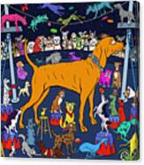 Top Dog Canvas Print