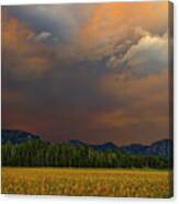 Tormented Sky Canvas Print
