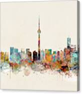 Toronto City Skyline Canvas Print