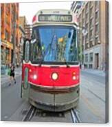Toronto Streetcar Canvas Print