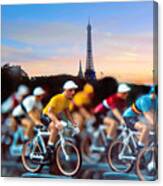 Tour De France Canvas Print