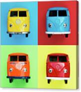 Toy Campers Canvas Print
