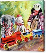 Toy Circus In Whitby Canvas Print