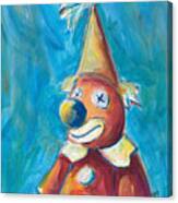 Toy Clown Canvas Print