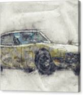 Toyota 2000gt 1 - Sports Car - Grand Tourer - 1967 - Automotive Art - Car Posters Canvas Print