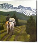 Trail Ride Canvas Print